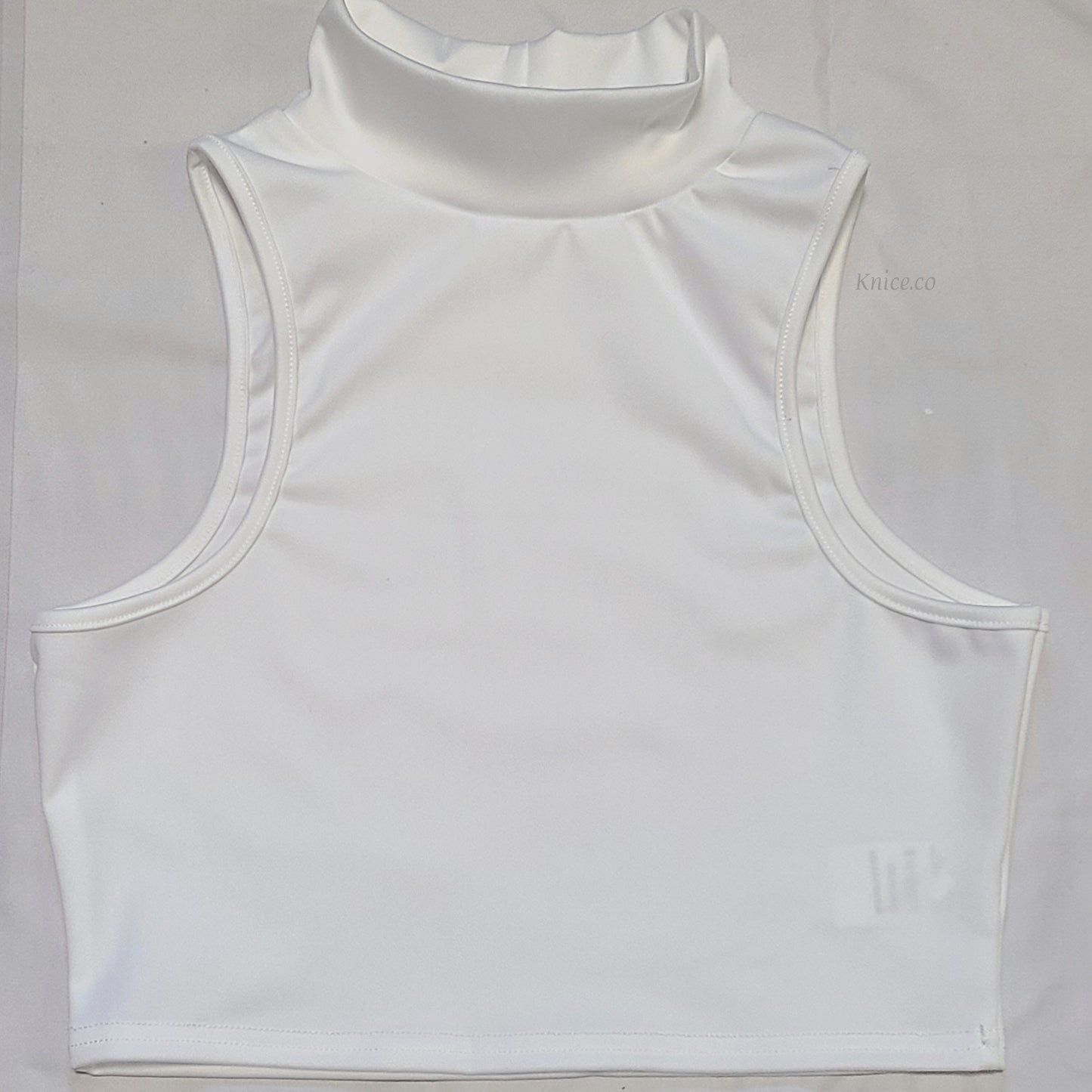 Basic White Crop Tank